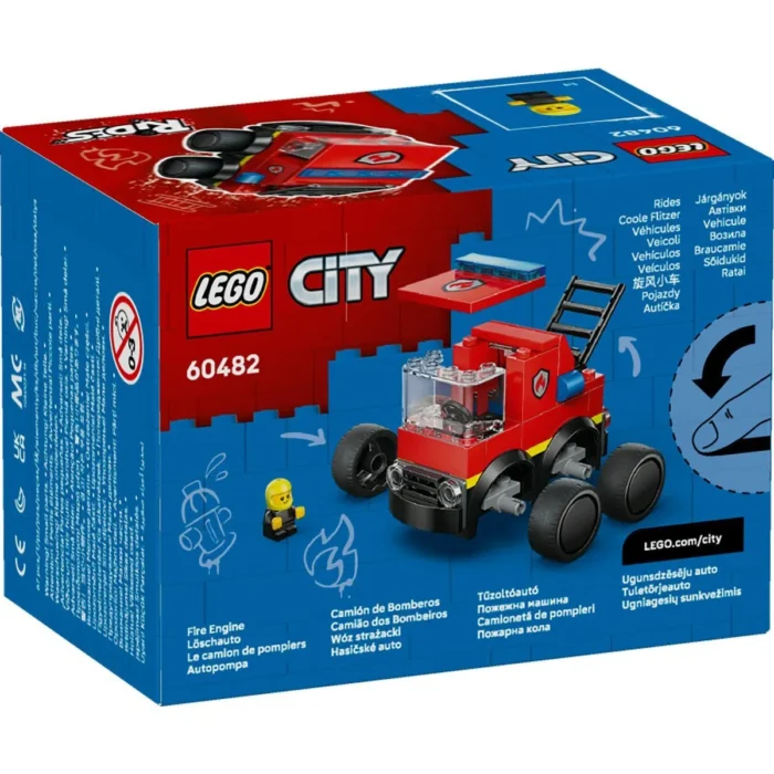 LEGO CITY VEHICULE CAMIONETA DE POMPIERI 60482 - imagine 18