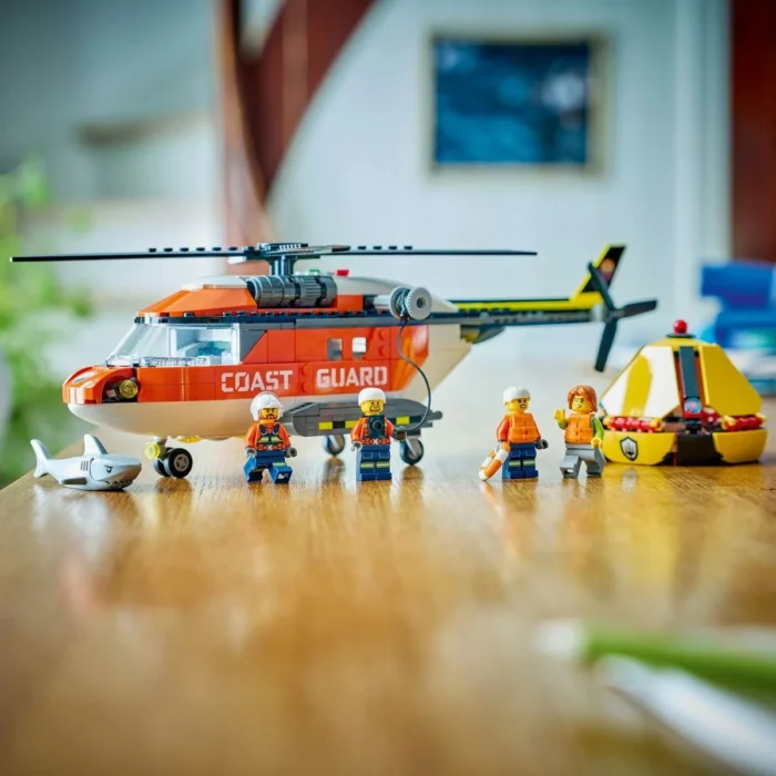 LEGO CITY ELICOPTER AL PAZEI DE COASTA 60503 - imagine 18