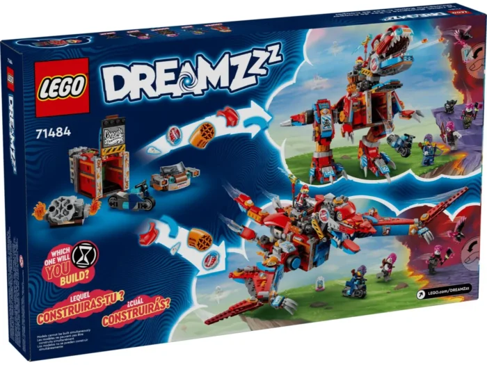 LEGO DREAMZZZ DINOZAURUL ROBOT C REX AL LUI COOPER 71484 - imagine 18