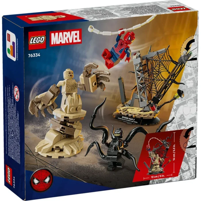 LEGO MARVEL BATALIE MEMORABILA OMUL PAIANJEN VS SANDMAN 76334 - imagine 18