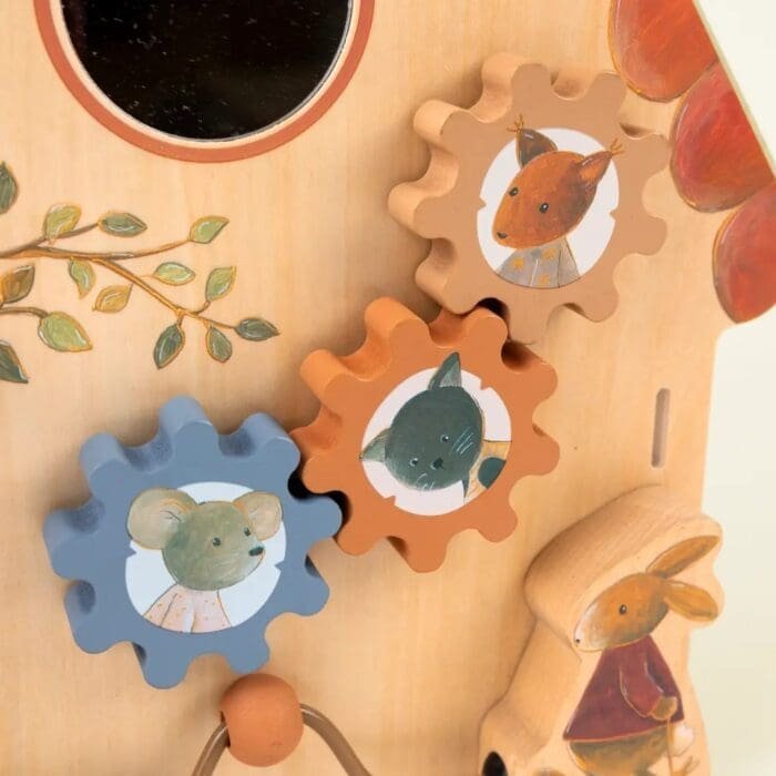 Casuta din lemn cu activitati, Egmont Toys - imagine 2