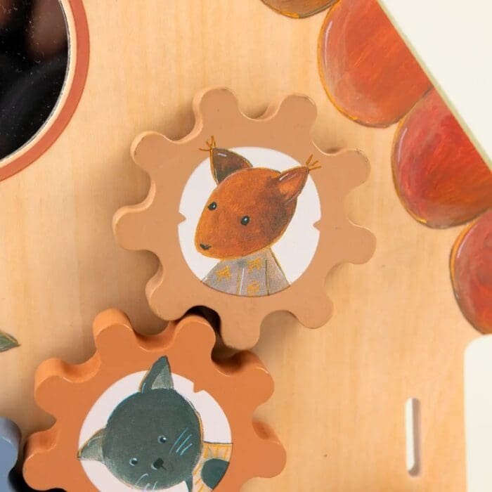 Casuta din lemn cu activitati, Egmont Toys - imagine 3