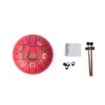 Instrument muzical Toba metalica rosie, Moulin Roty - imagine 4