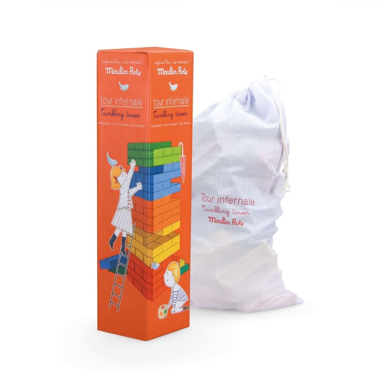 joc-de-indemanare-turnul-instabil-moulin-roty100175775 Joc de indemanare Turnul instabil, Moulin Roty - imagine 1