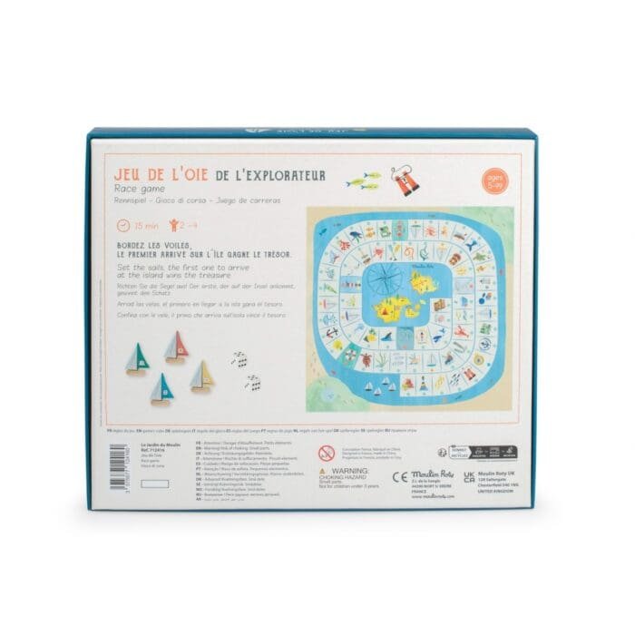 Joc de societate Excursie pe insula comorilor, Moulin Roty - imagine 3