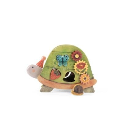 Jucarie multifunctionala din lemn Testoasa, Moulin Roty