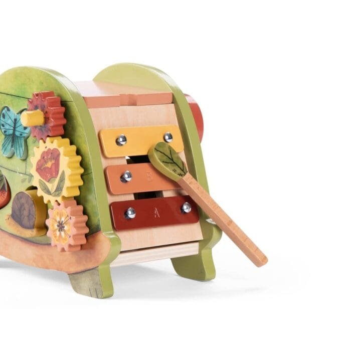 Jucarie multifunctionala din lemn Testoasa, Moulin Roty - imagine 2