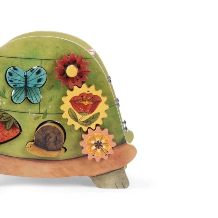 Jucarie multifunctionala din lemn Testoasa, Moulin Roty - imagine 4