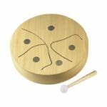 Jucarie muzicala Instrument muzical toba de lemn, Egmont Toys