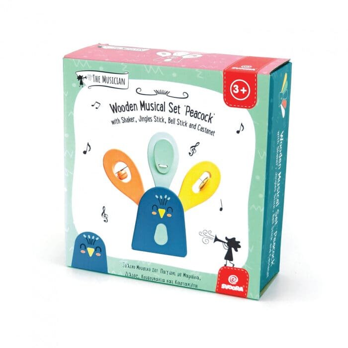 Jucarie muzicala Set instrumente de ritm, Svoora - imagine 4