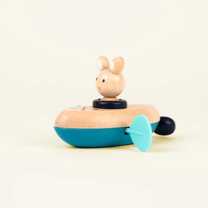 Jucarie pentru baie - Barcuta iepuras, Egmont Toys - imagine 2