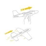 Planor - Avion din spuma, Djeco - imagine 2