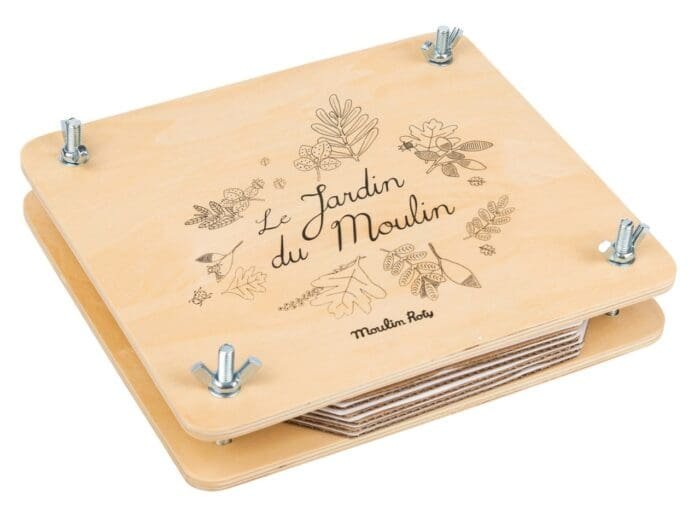 Presa pentru flori din lemn, Moulin Roty - imagine 2