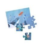 Puzzle fosforescent Sub apa -Aventurile lui Paulie, Moulin Roty - imagine 2