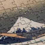Puzzle Hokusai Valul, Londji - imagine 2