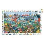 Puzzle Observație Secretele marii, Djeco