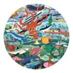 Puzzle Observație Secretele marii, Djeco - imagine 2