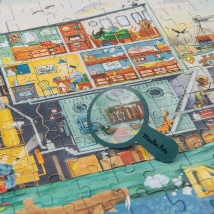Puzzle observatie Sub apa, Moulin Roty
