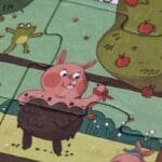 Puzzle si joc de observatie Farmtastic, Londji - imagine 2