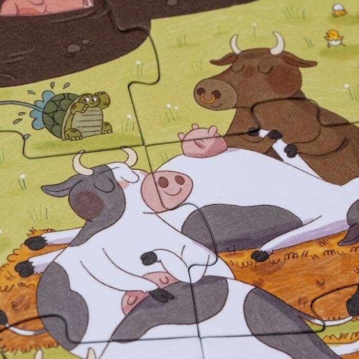 Puzzle si joc de observatie Farmtastic, Londji - imagine 3