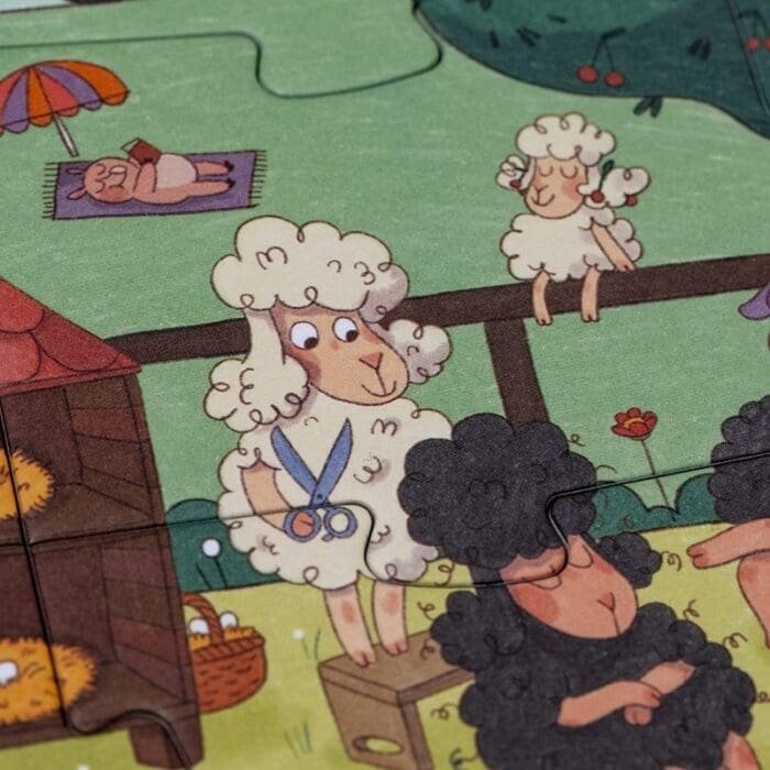 Puzzle si joc de observatie Farmtastic, Londji - imagine 4