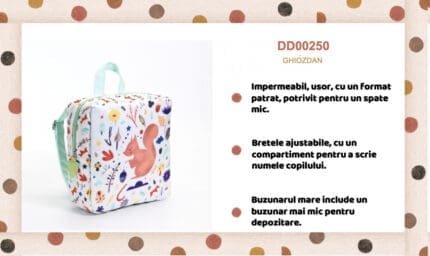 Rucsac In padure, Djeco