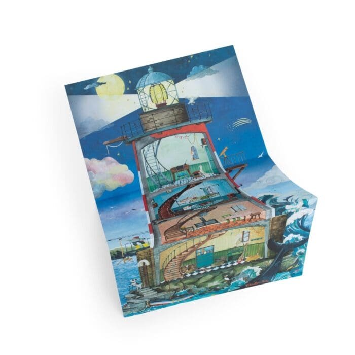 Set creativ de transfer Farul, Moulin Roty - imagine 4