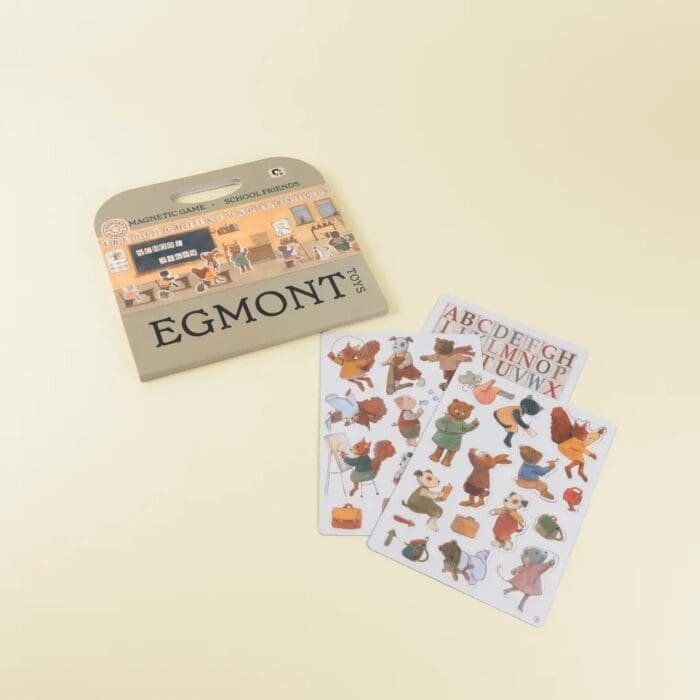 Set magnetic La scoala, Egmont Toys - imagine 2