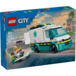 LEGO CITY AMBULANTA DE URGENTE 60451 - imagine 10
