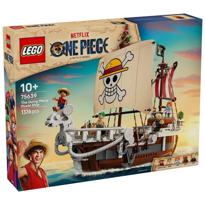 LEGO ONE PIECE CORABIA DE PIRATI FASNEATA MERRY 75639 - imagine 10