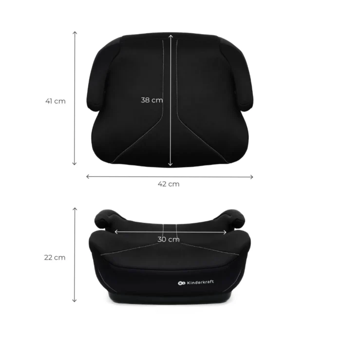 INALTATOR AUTO KINDERKRAFT BOOST 2 , I-SIZE 125-150 CM, BLACK - imagine 6