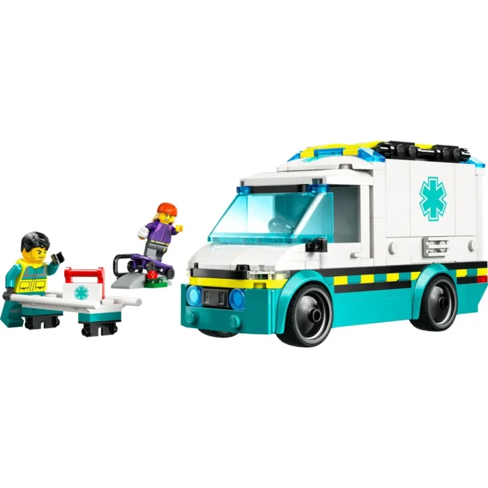 LEGO CITY AMBULANTA DE URGENTE 60451 - imagine 11