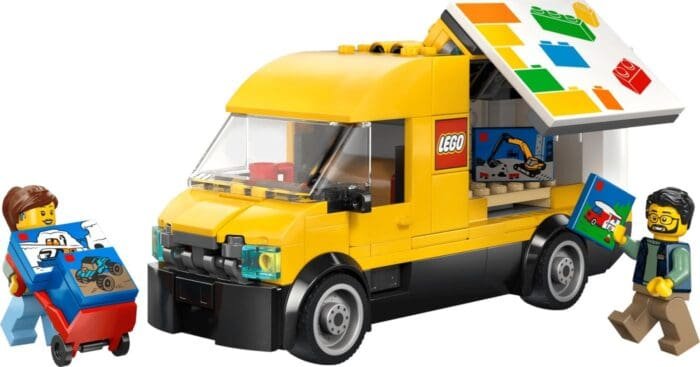 LEGO CITY FURGONETA LEGO 60500 - imagine 4
