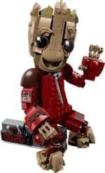 LEGO MARVEL GROOT IN UNIFORMA RAVAGER 76341 - imagine 3