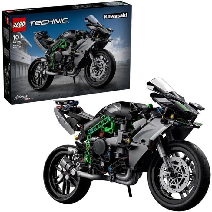 LEGO TECHNIC MOTOCICLETA KAWASAKI NINJA H2R 42170 - imagine 3