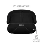 INALTATOR AUTO KINDERKRAFT BOOST 2 , I-SIZE 125-150 CM, BLACK - imagine 8