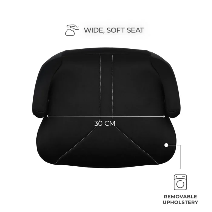 INALTATOR AUTO KINDERKRAFT BOOST 2 , I-SIZE 125-150 CM, BLACK - imagine 8