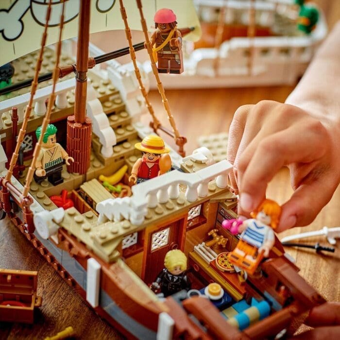 LEGO ONE PIECE CORABIA DE PIRATI FASNEATA MERRY 75639 - imagine 6