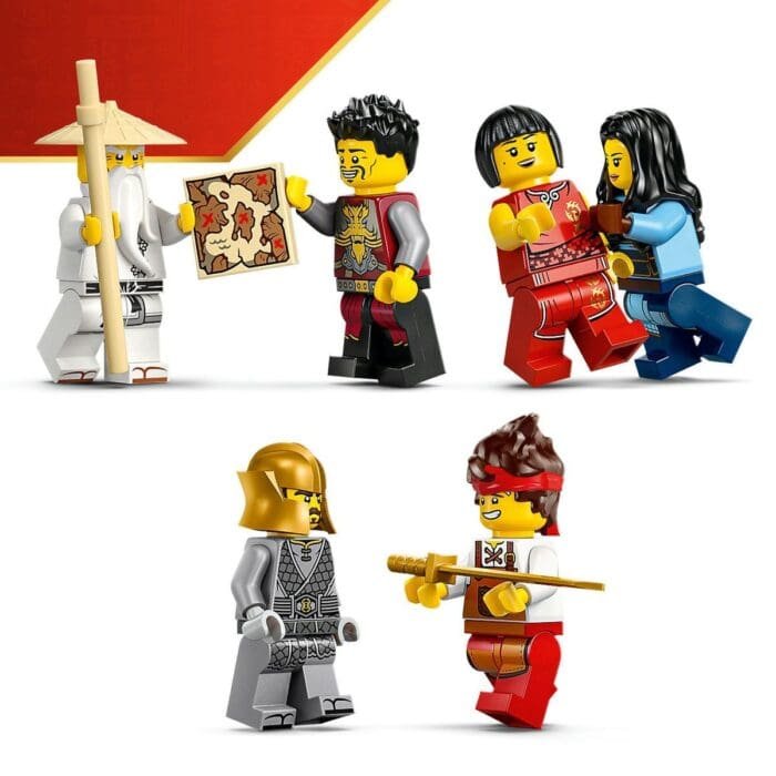 LEGI NINJAGO FIERARUL PATRU ARME LA A 15 A ANIVERSARE 71858 - imagine 7