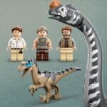 LEGO JURASSIC WORLD RENASTEREA MISIUNE DE URMARIRE A UNUI VELOCIRAPTOR SI A UNUI TITANOSAURUS 76973 - imagine 7