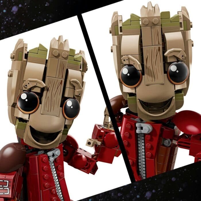 LEGO MARVEL GROOT IN UNIFORMA RAVAGER 76341 - imagine 8