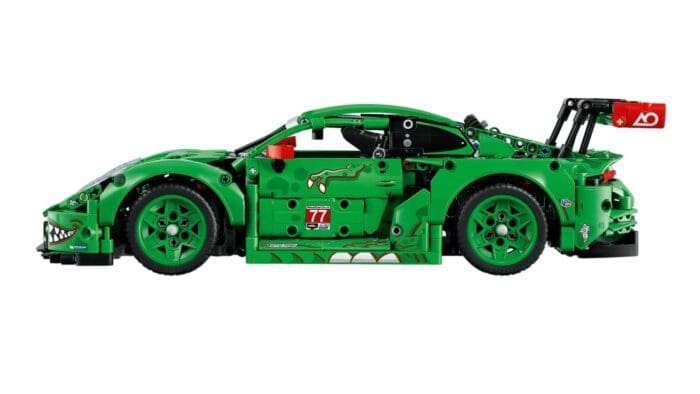 LEGO TECHNIC MASINA PORSCHE 911 GT3 R REXY AO RACING 42224 - imagine 9