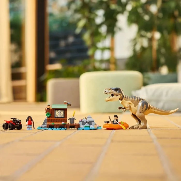LEGO JURASSIC WORLD RENASTEREA EVADARE PE RAU DIN CALEA UNUI T REX 76975 - imagine 17