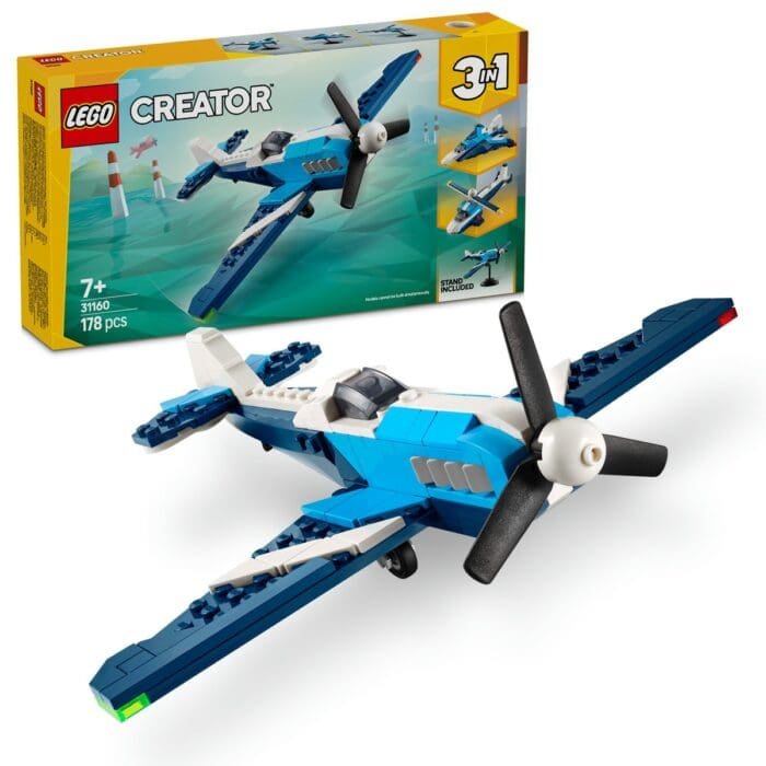 LEGO CREATOR AVION DE CURSE 31160 - imagine 9