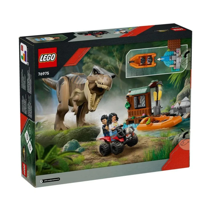 LEGO JURASSIC WORLD RENASTEREA EVADARE PE RAU DIN CALEA UNUI T REX 76975 - imagine 18