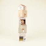 Joc de stivuire Cuburi cu iepuras, Egmont Toys - imagine 3
