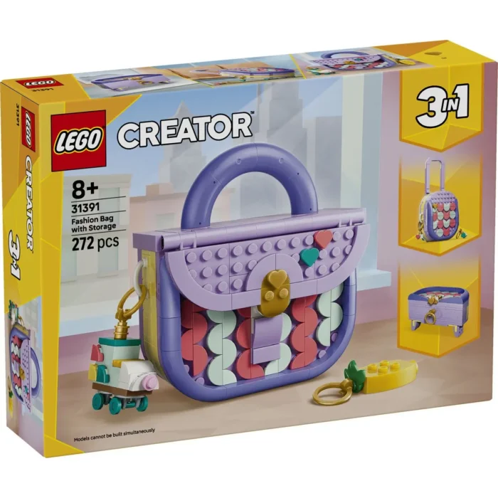 LEGO CREATOR GEANTA ARTISTICA SI MODERNA CU DEPOZITARE 31391 - imagine 10