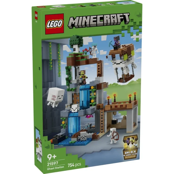 LEGO MINECRAFT STATIE DE MOBI GHAST 21597 - imagine 10
