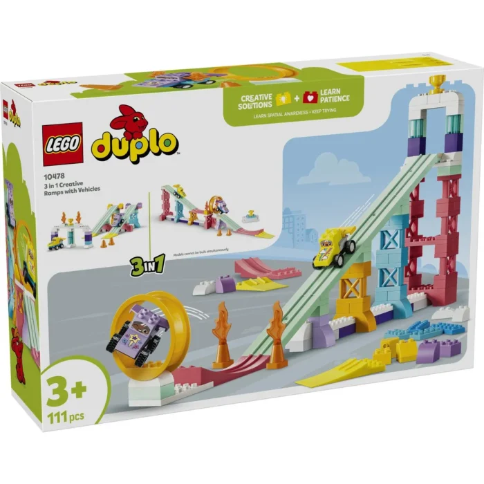 LEGO DUPLO RAMPE CREATIVE CU VEHICULE 3IN1 10478 - imagine 10
