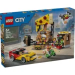 LEGO CITY EXPERIENA LIVRARII DE PIZZA CU VEHICULE 60496 - imagine 10